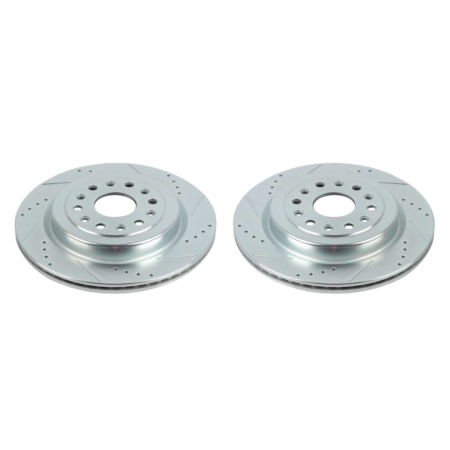 Power Stop 19-20 Ram 1500 Rear Evolution Drilled & Slotted Rotors - Pair AR86005XPR