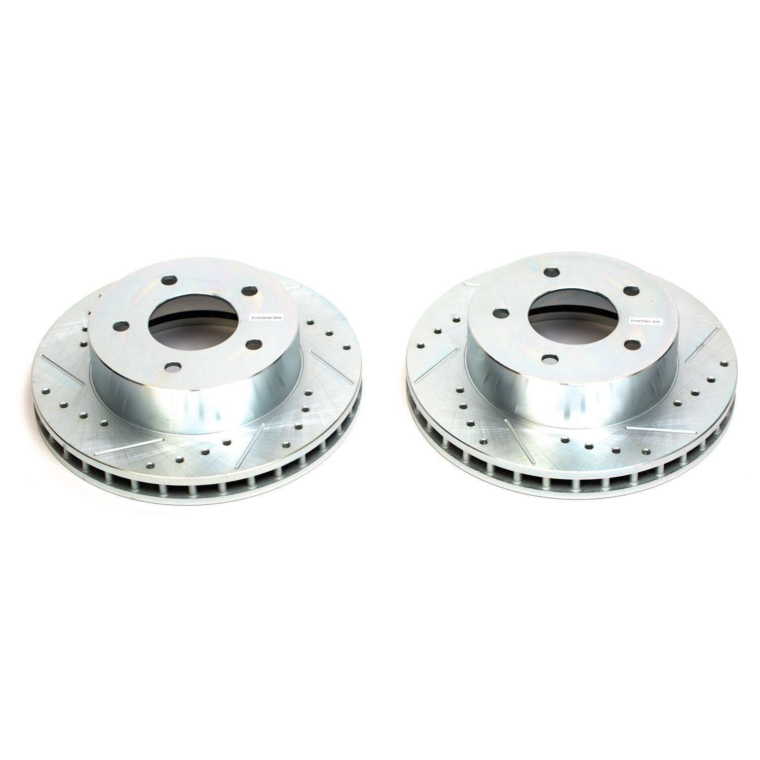 Power Stop 90-02 Chevrolet Astro Front Evolution Drilled & Slotted Rotors - Pair AR8622XPR