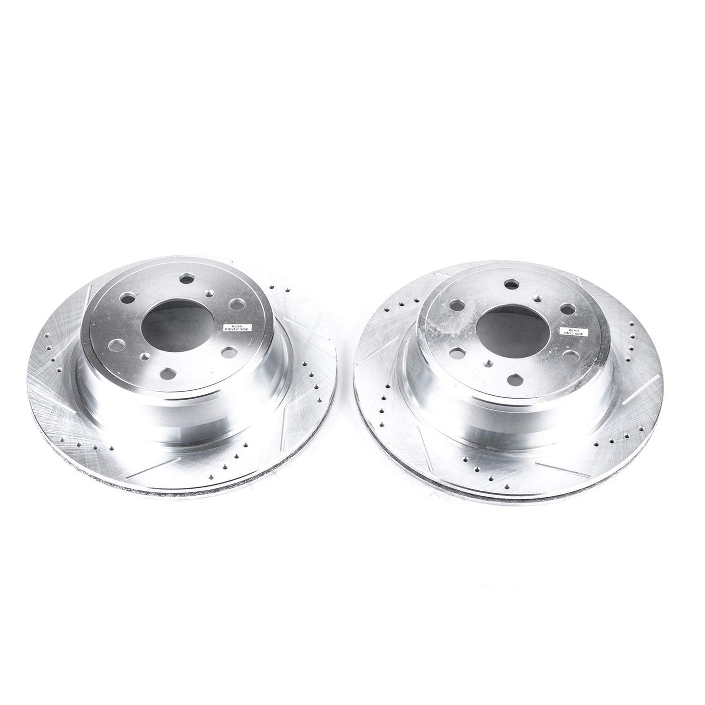 PowerStop Power Stop 07-19 Cadillac Escalade Rear Evolution Drilled & Slotted Rotors - Pair AR8658XPR
