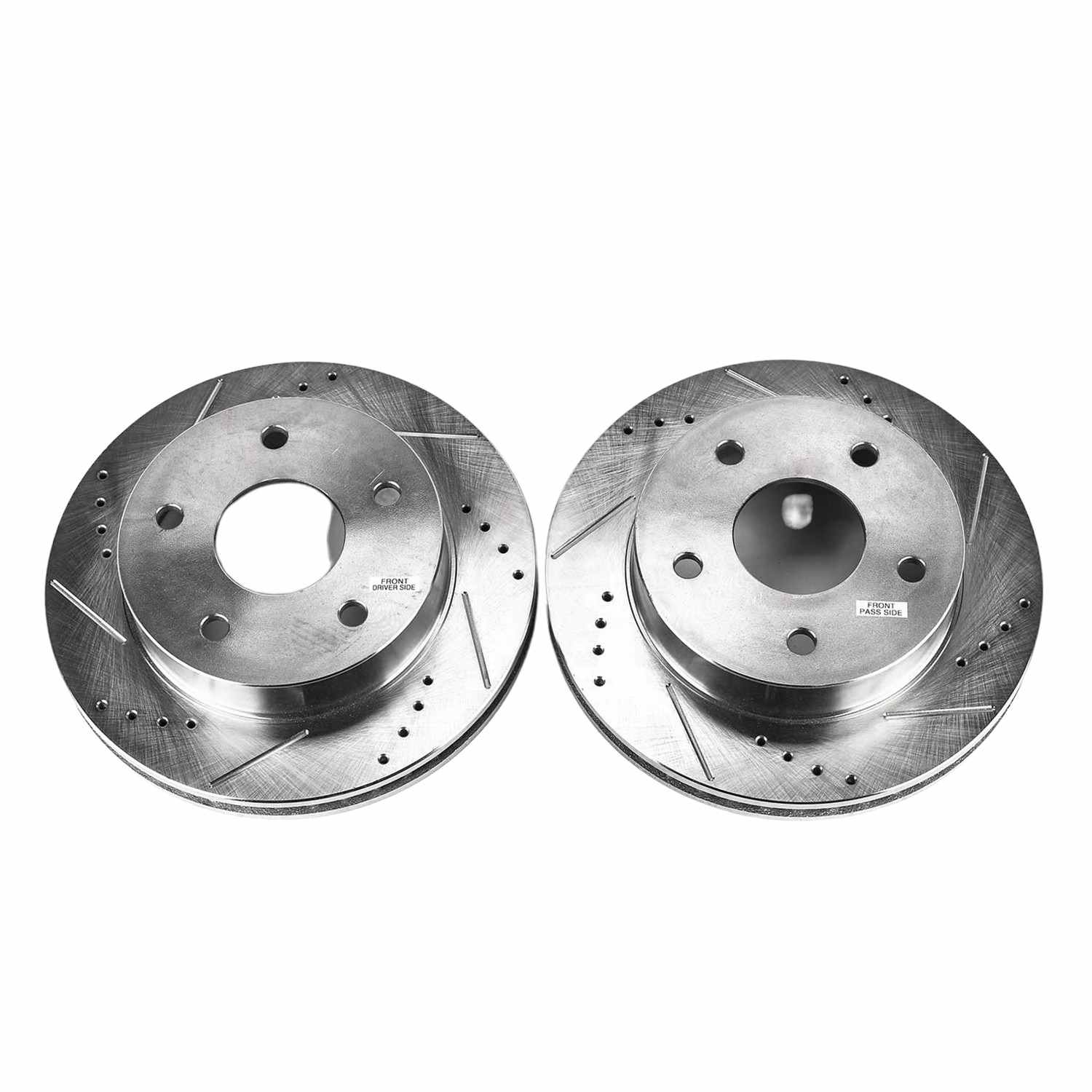 PowerStop Power Stop 00-01 Dodge Ram 1500 Front Evolution Drilled & Slotted Rotors - Pair AR8748XPR