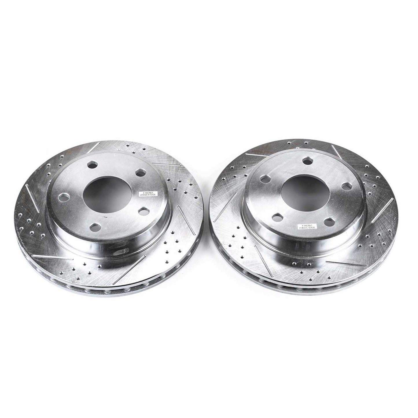 PowerStop Power Stop 05-11 Dodge Dakota Front Evolution Drilled & Slotted Rotors - Pair AR8763XPR