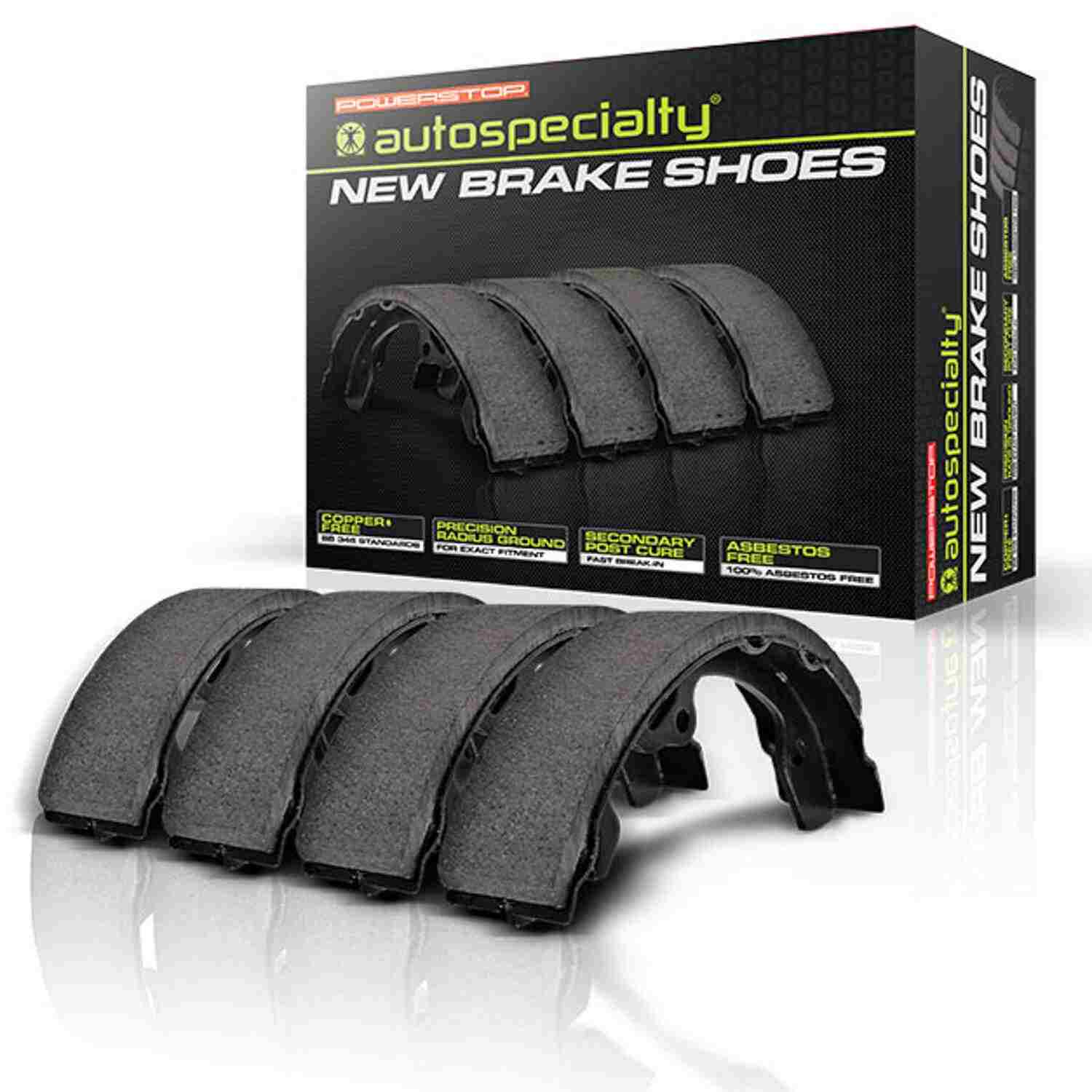 Power Stop 62-68 Dodge Dart Front Autospecialty Brake Shoes B154