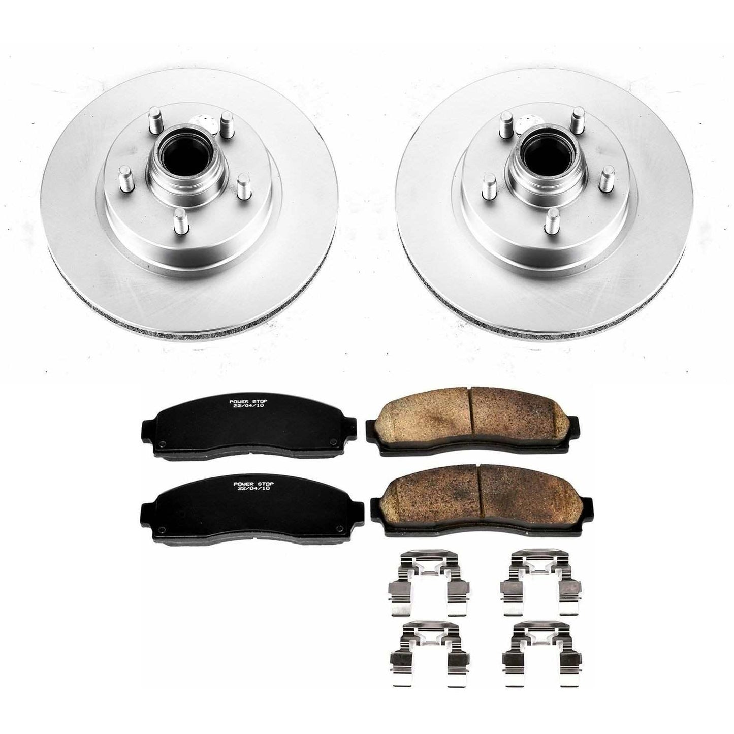 PowerStop Power Stop 03-09 Ford Ranger Front Z17 Evolution Geomet Coated Brake Kit CRK1857