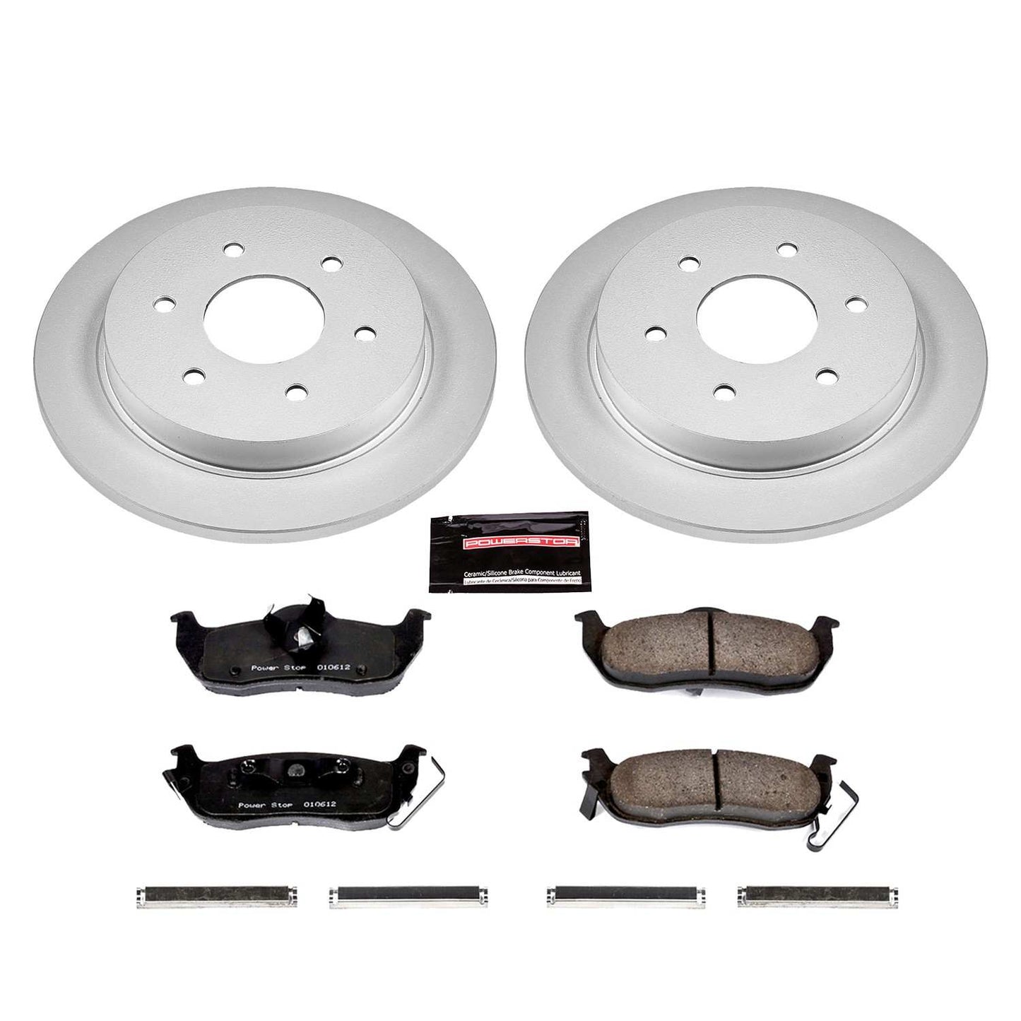 PowerStop Power Stop 04-10 Infiniti QX56 Rear Z17 Evolution Geomet Coated Brake Kit CRK2445
