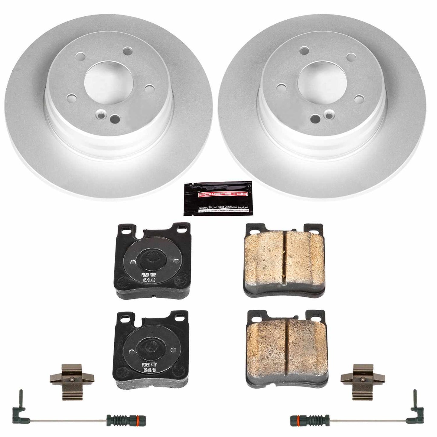 PowerStop Power Stop 98-99 Mercedes-Benz CLK320 Rear Z23 Evolution Sport Coated Brake Kit CRK624