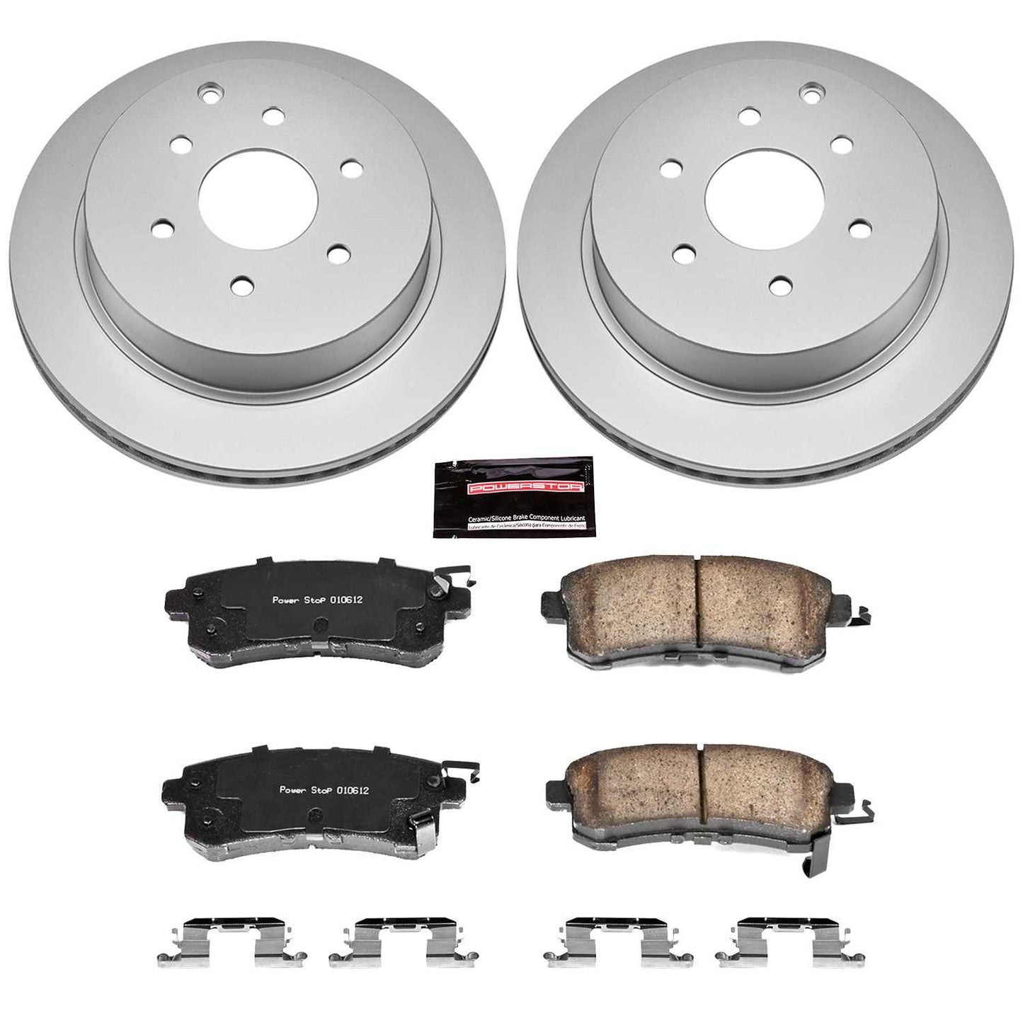 PowerStop Power Stop 11-13 Infiniti QX56 Rear Z17 Evolution Geomet Coated Brake Kit CRK6323