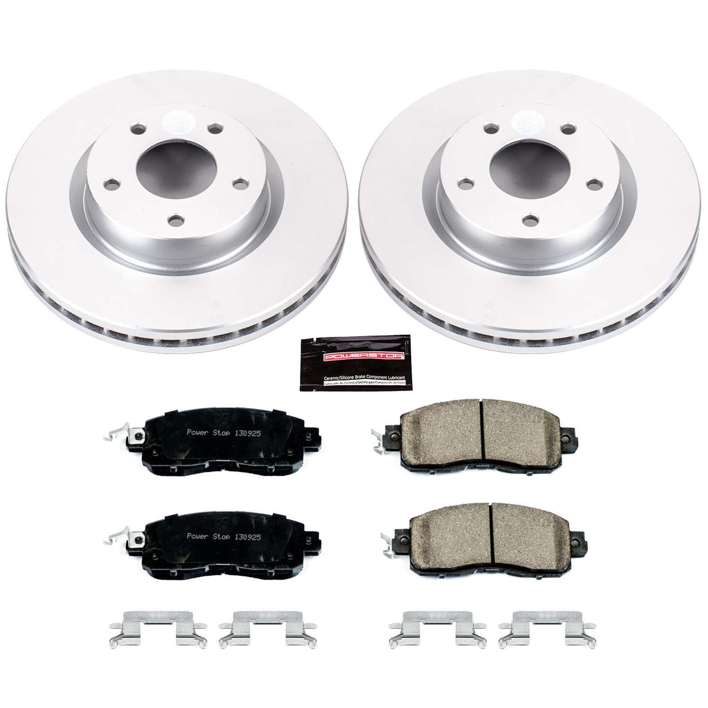 PowerStop Power Stop 13-18 Nissan Altima Front Z17 Evolution Geomet Coated Brake Kit CRK6494