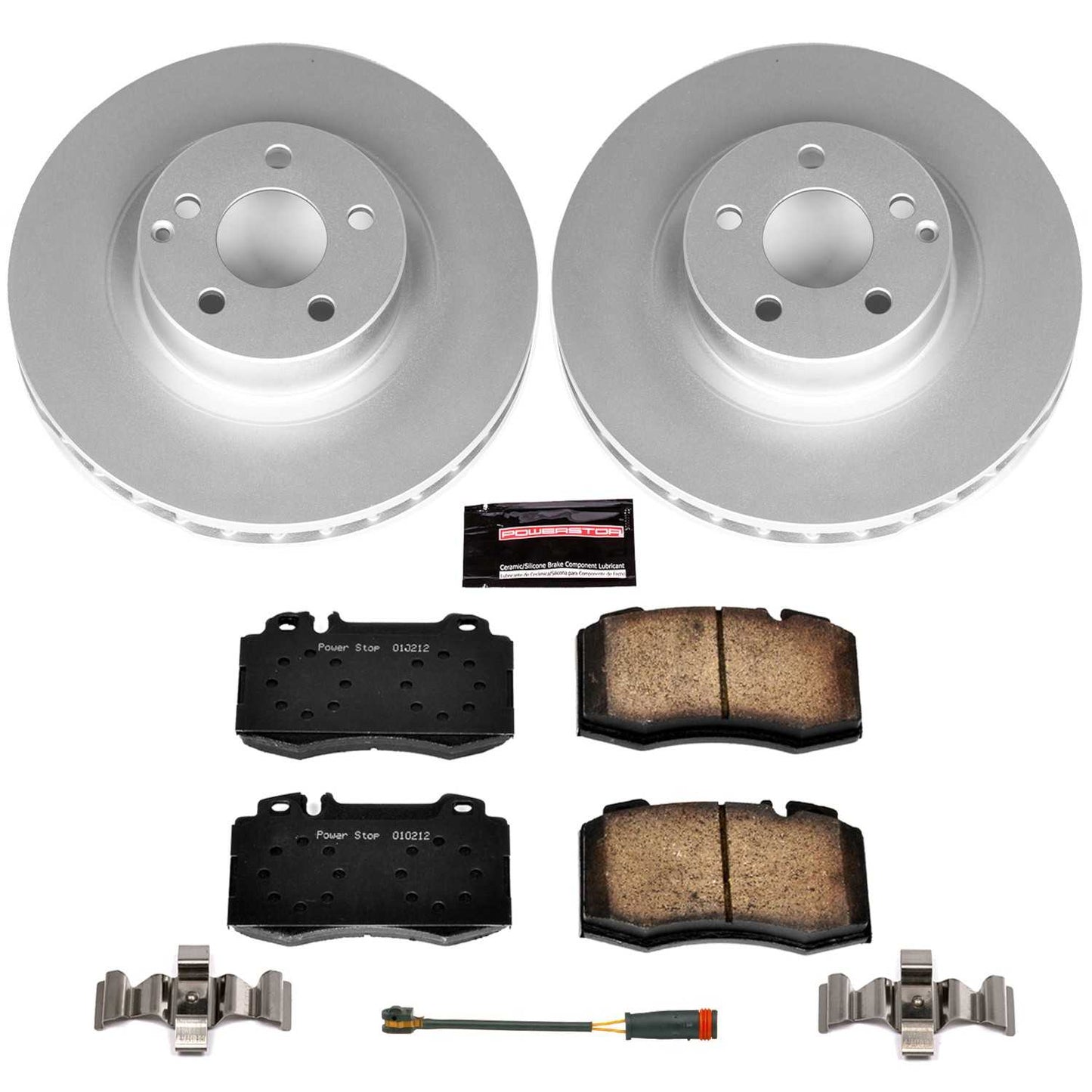PowerStop Power Stop 08-11 Mercedes-Benz CLS550 Front Z23 Evolution Sport Coated Brake Kit CRK6601