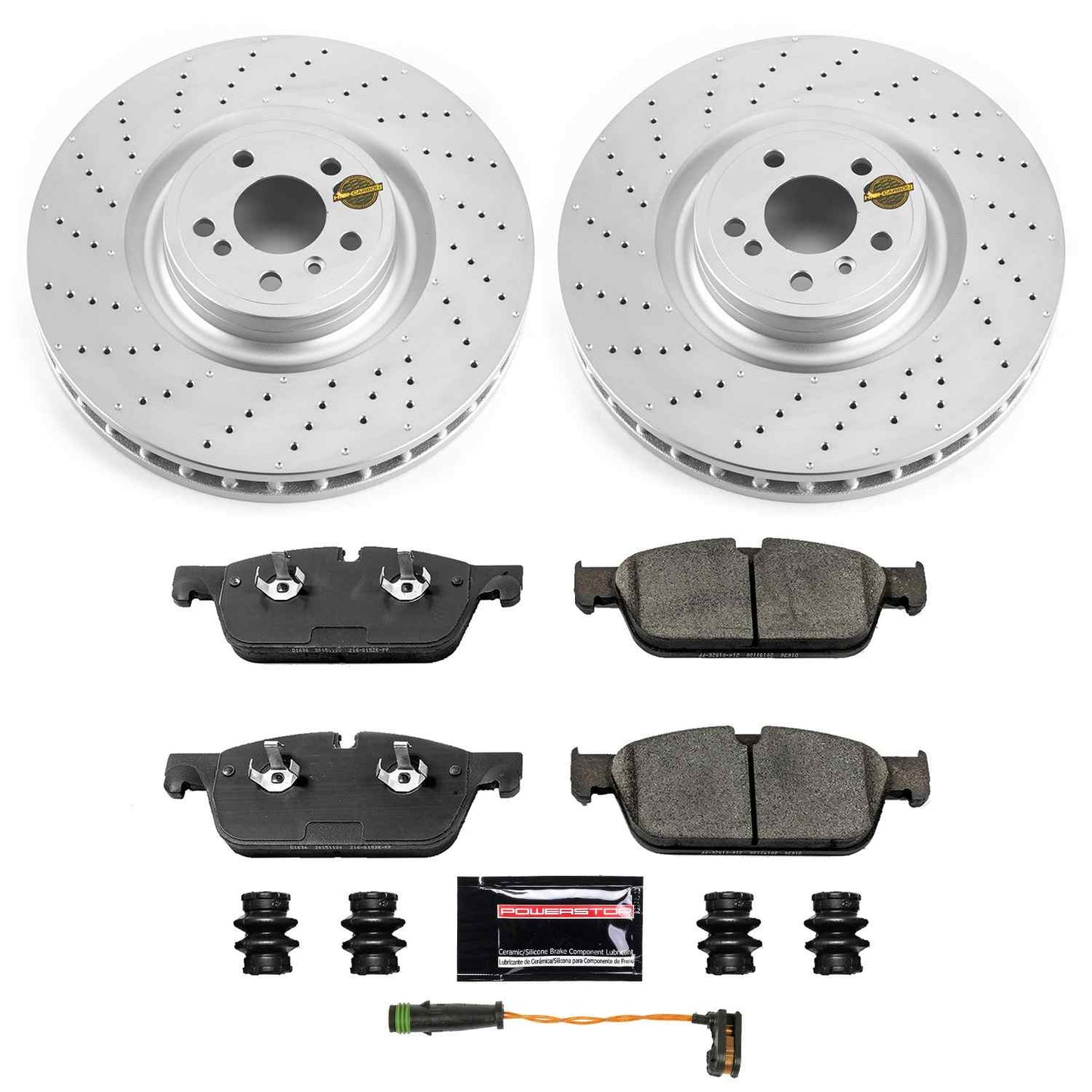 PowerStop Power Stop 2016 Mercedes-Benz GLE450 AMG Front Z23 Evolution Sport Coated Brake Kit CRK6900