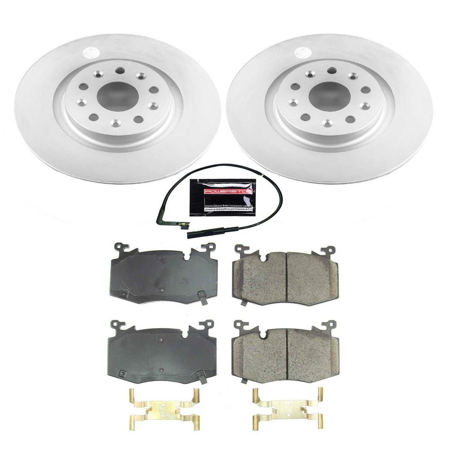 Power Stop 2019 Cadillac CT6 Front Z17 Evolution Geomet Coated Brake Kit CRK8317