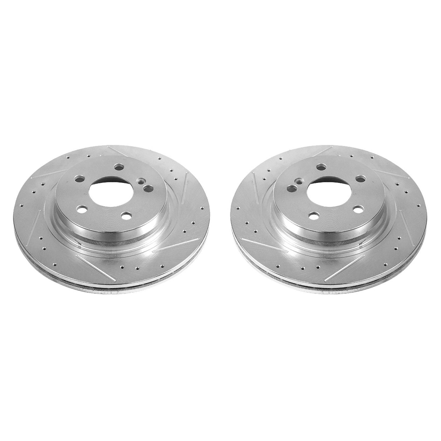 PowerStop Power Stop 12-16 Mercedes-Benz C250 Rear Evolution Drilled & Slotted Rotors - Pair EBR1048XPR