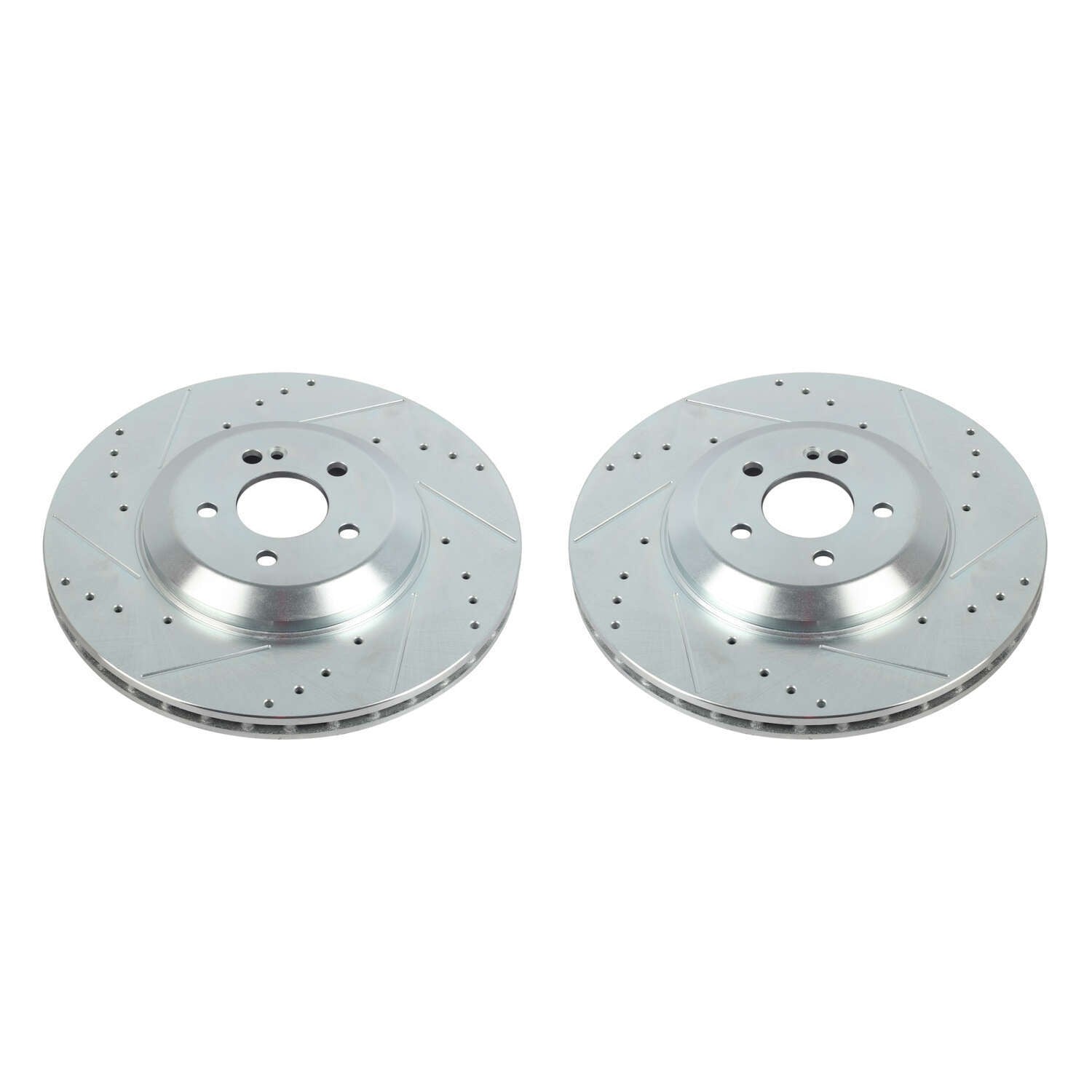 Power Stop 19-20 Mercedes-Benz CLS450 Rear Evolution Drilled & Slotted Rotors - Pair EBR1681XPR
