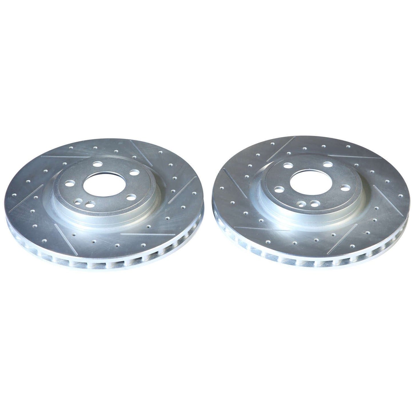 Power Stop 17-19 Infiniti QX30 Front Evolution Drilled & Slotted Rotors - Pair EBR1821XPR