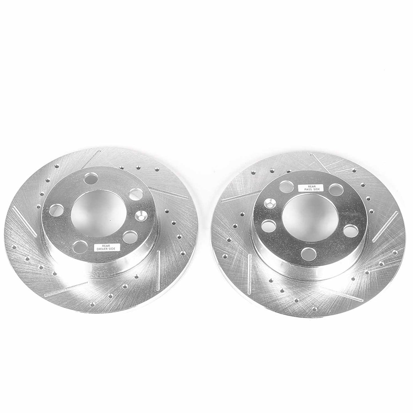 PowerStop Power Stop 99-06 Audi TT Rear Evolution Drilled & Slotted Rotors - Pair EBR618XPR