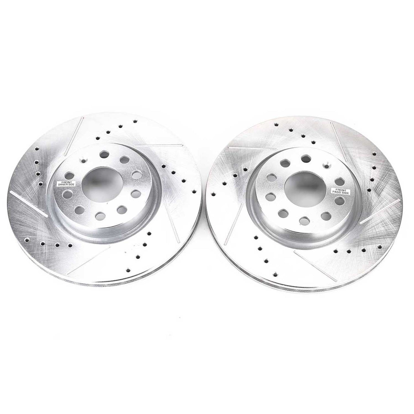PowerStop Power Stop 06-13 Audi A3 Front Evolution Drilled & Slotted Rotors - Pair EBR898XPR