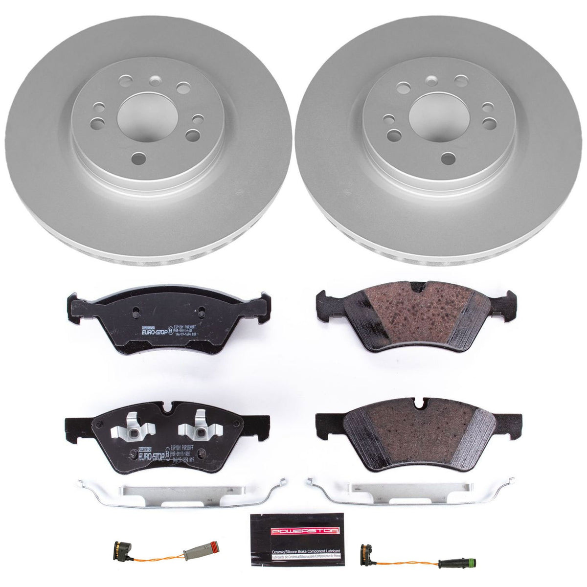 PowerStop Power Stop 07-09 Mercedes-Benz ML320 Front Euro-Stop Brake Kit ESK4642