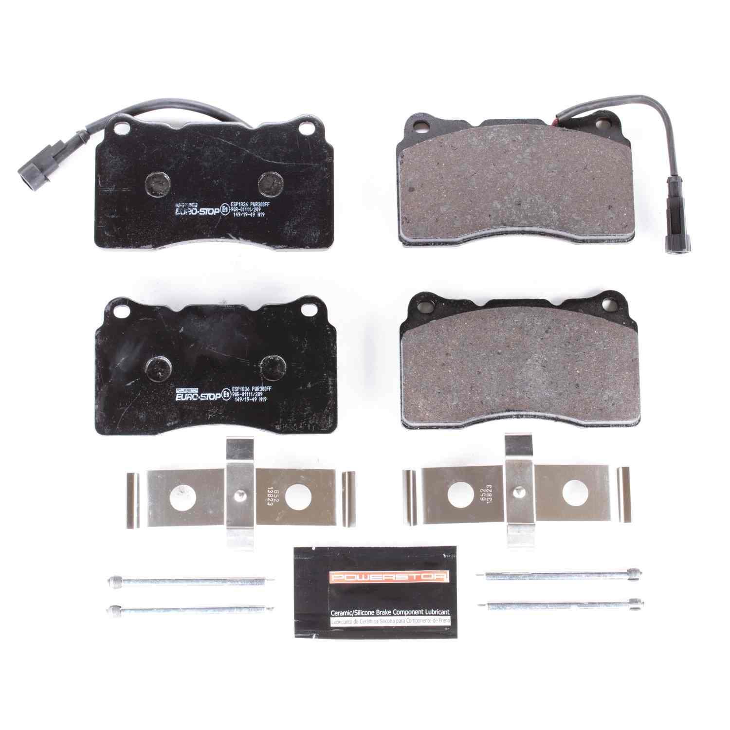 Euro-Stop by PowerStop Disc Brake Pad Set ESP1836