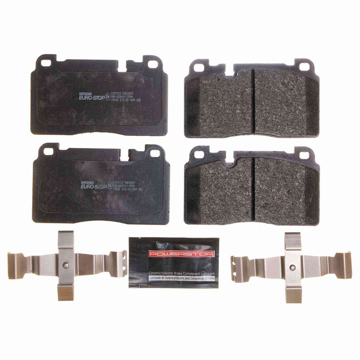 Euro-Stop by PowerStop Disc Brake Pad Set ESP2133