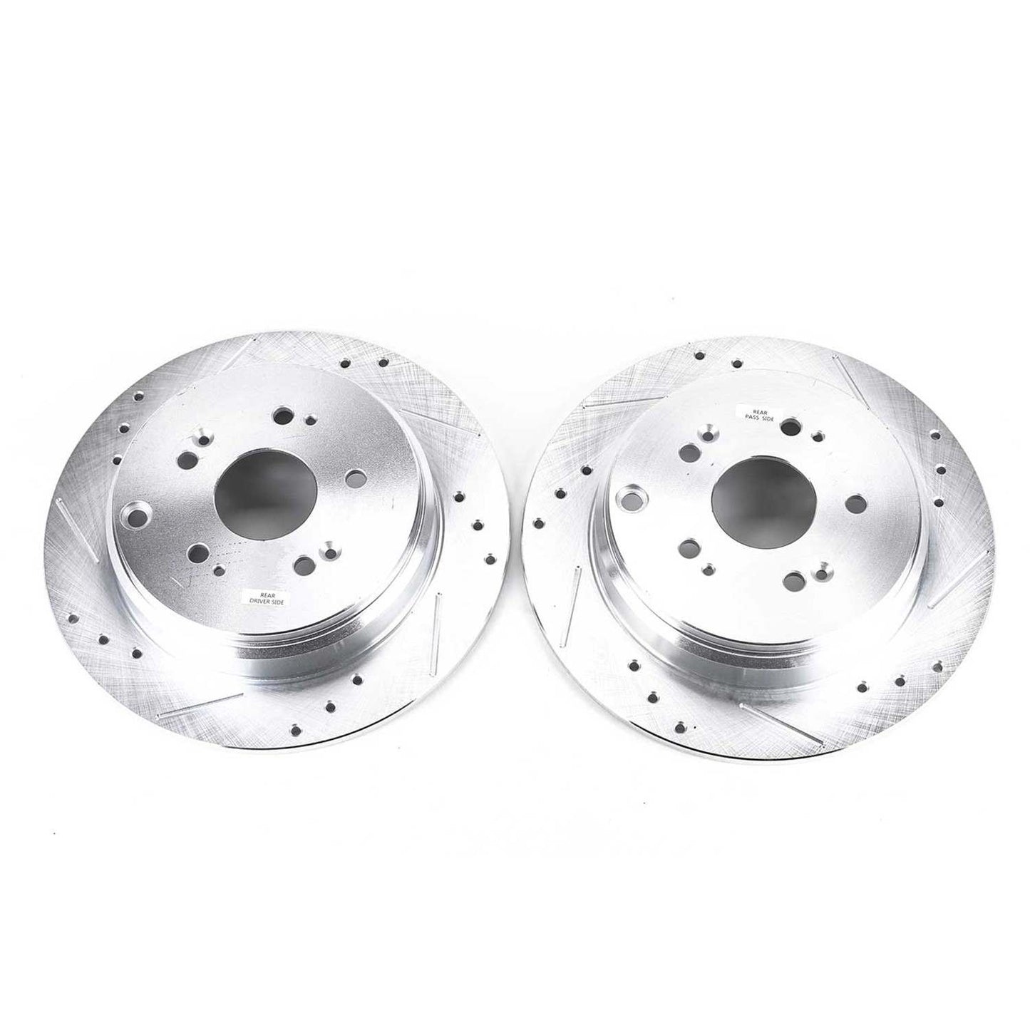 PowerStop Power Stop 07-18 Acura RDX Rear Evolution Drilled & Slotted Rotors - Pair JBR1158XPR