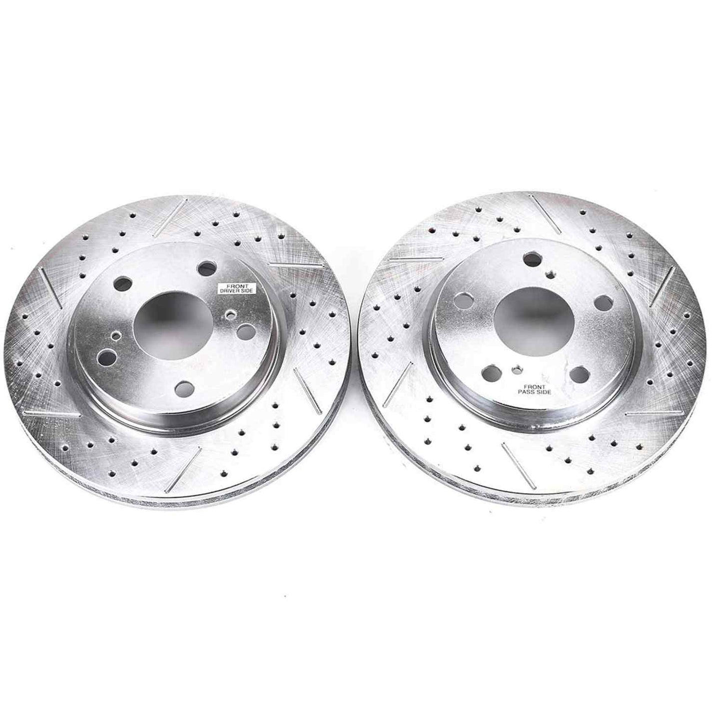 PowerStop Power Stop 10-12 Lexus HS250h Front Evolution Drilled & Slotted Rotors - Pair JBR1303XPR