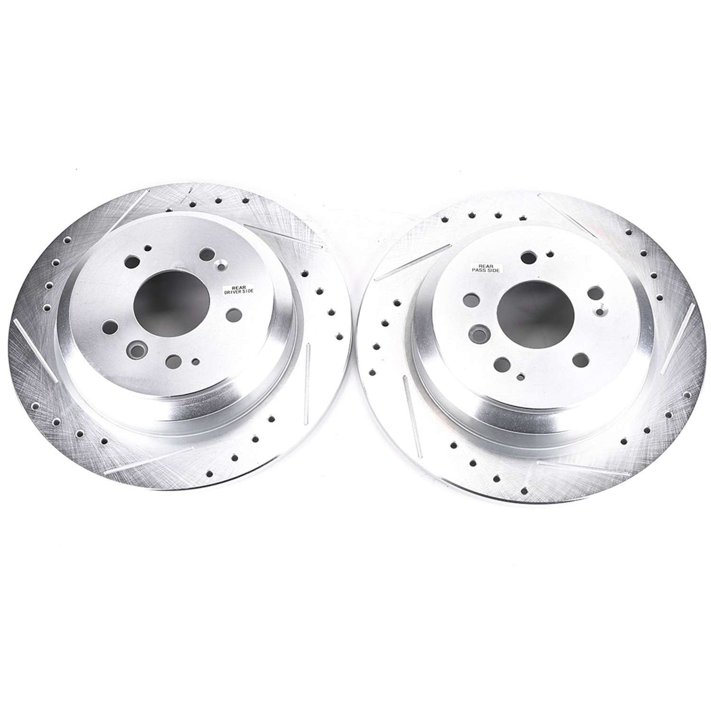 PowerStop Power Stop 16-19 Honda Pilot Rear Evolution Drilled & Slotted Rotors - Pair JBR1729XPR