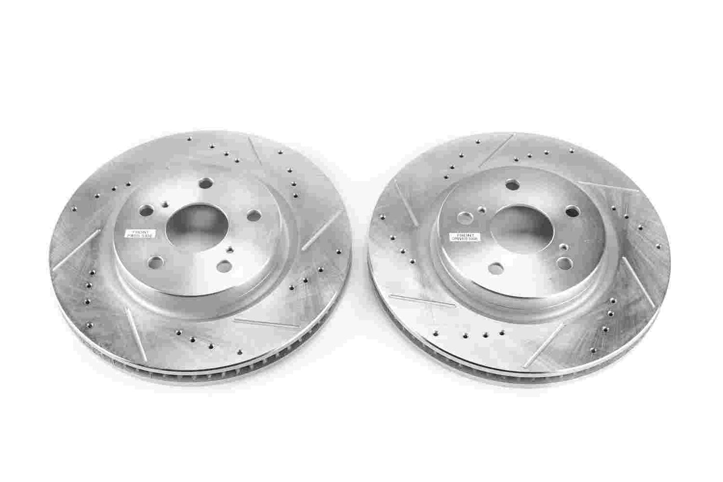 PowerStop Power Stop 2019 Lexus ES350 Front Evolution Drilled & Slotted Rotors - Pair JBR1763XPR