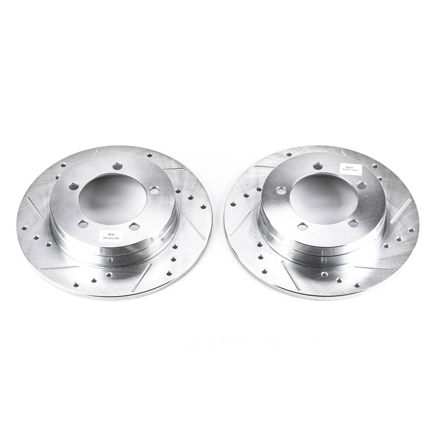 PowerStop Power Stop 90-94 Eagle Talon Rear Evolution Drilled & Slotted Rotors - Pair JBR519XPR