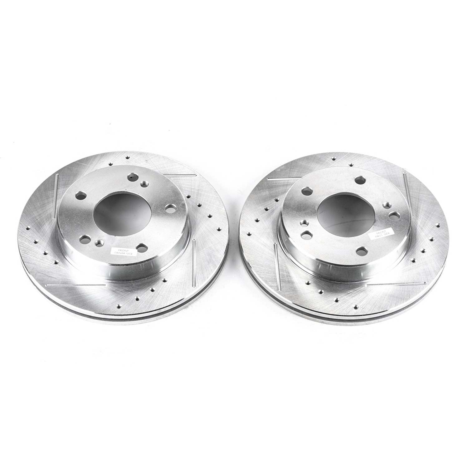 PowerStop Power Stop 94-96 Nissan 240SX Front Evolution Drilled & Slotted Rotors - Pair JBR559XPR