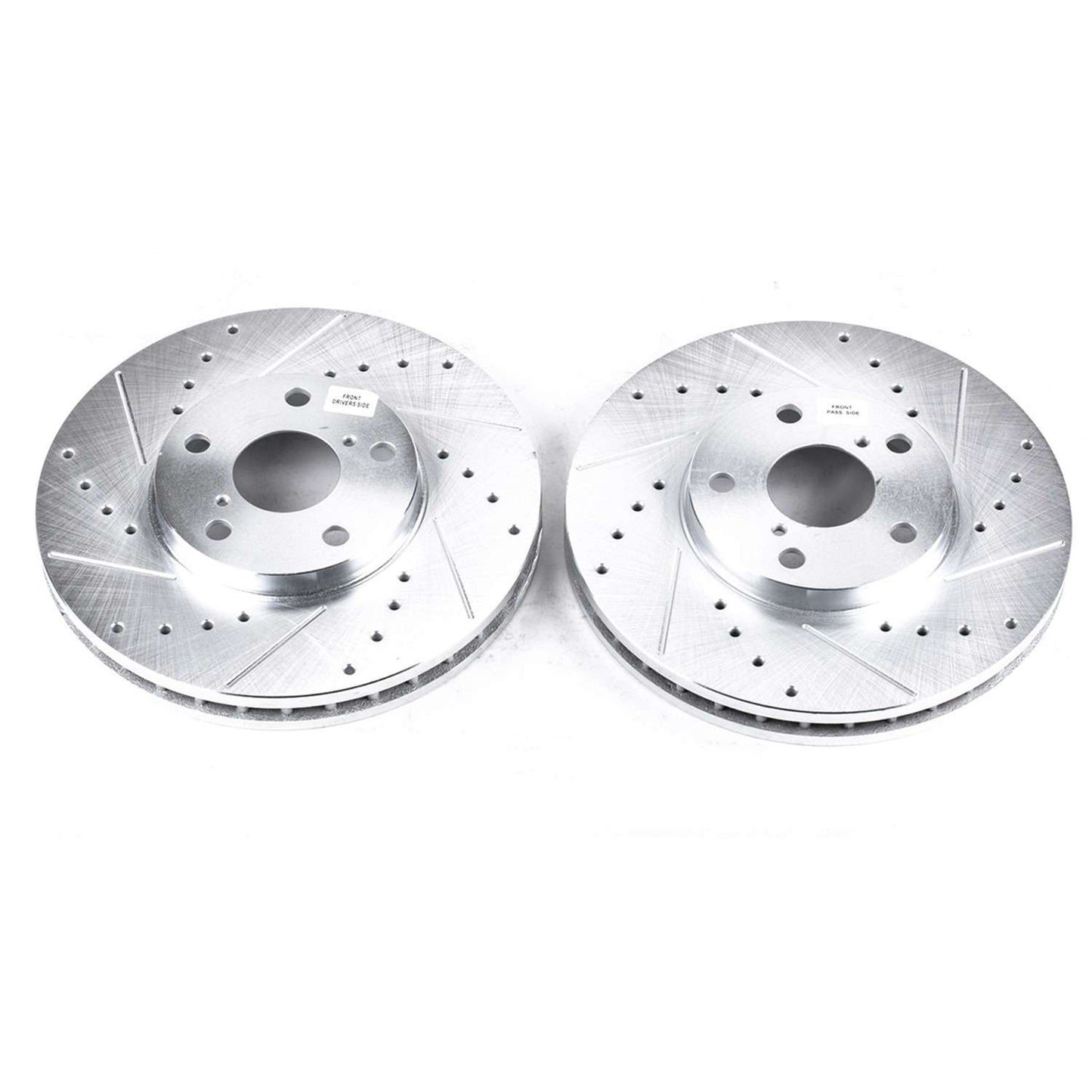 PowerStop Power Stop 93-05 Lexus GS300 Front Evolution Drilled & Slotted Rotors - Pair JBR716XPR