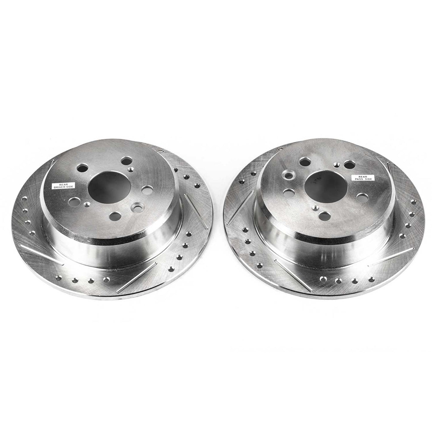 PowerStop Power Stop 95-99 Toyota Celica Rear Evolution Drilled & Slotted Rotors - Pair JBR792XPR