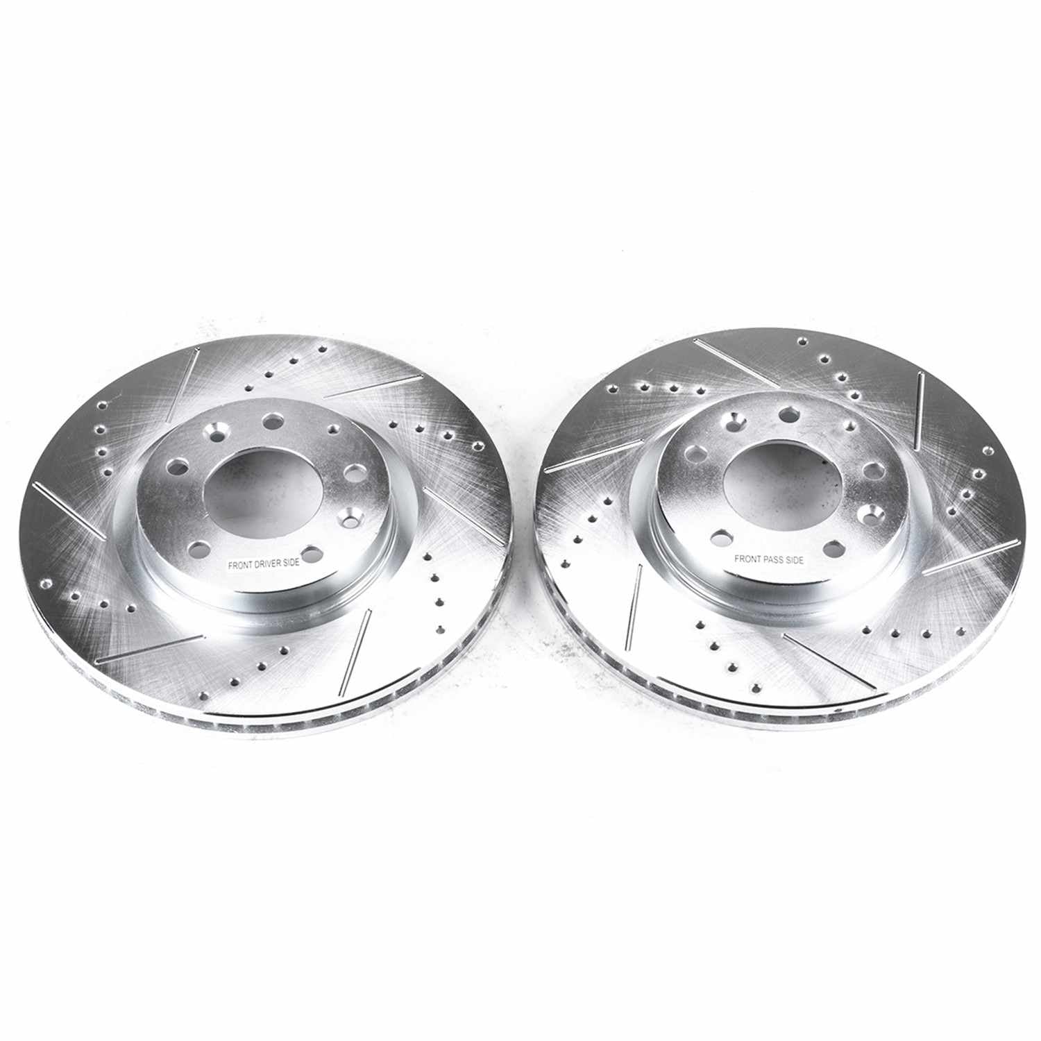 PowerStop Power Stop 04-08 Mazda RX-8 Front Evolution Drilled & Slotted Rotors - Pair JBR967XPR