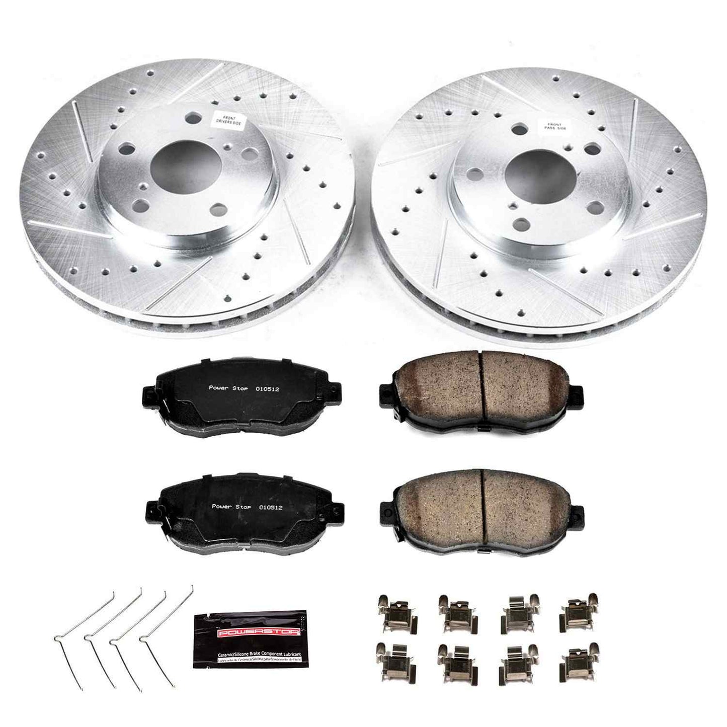 PowerStop Power Stop 93-05 Lexus GS300 Front Z23 Evolution Sport Brake Kit K1077