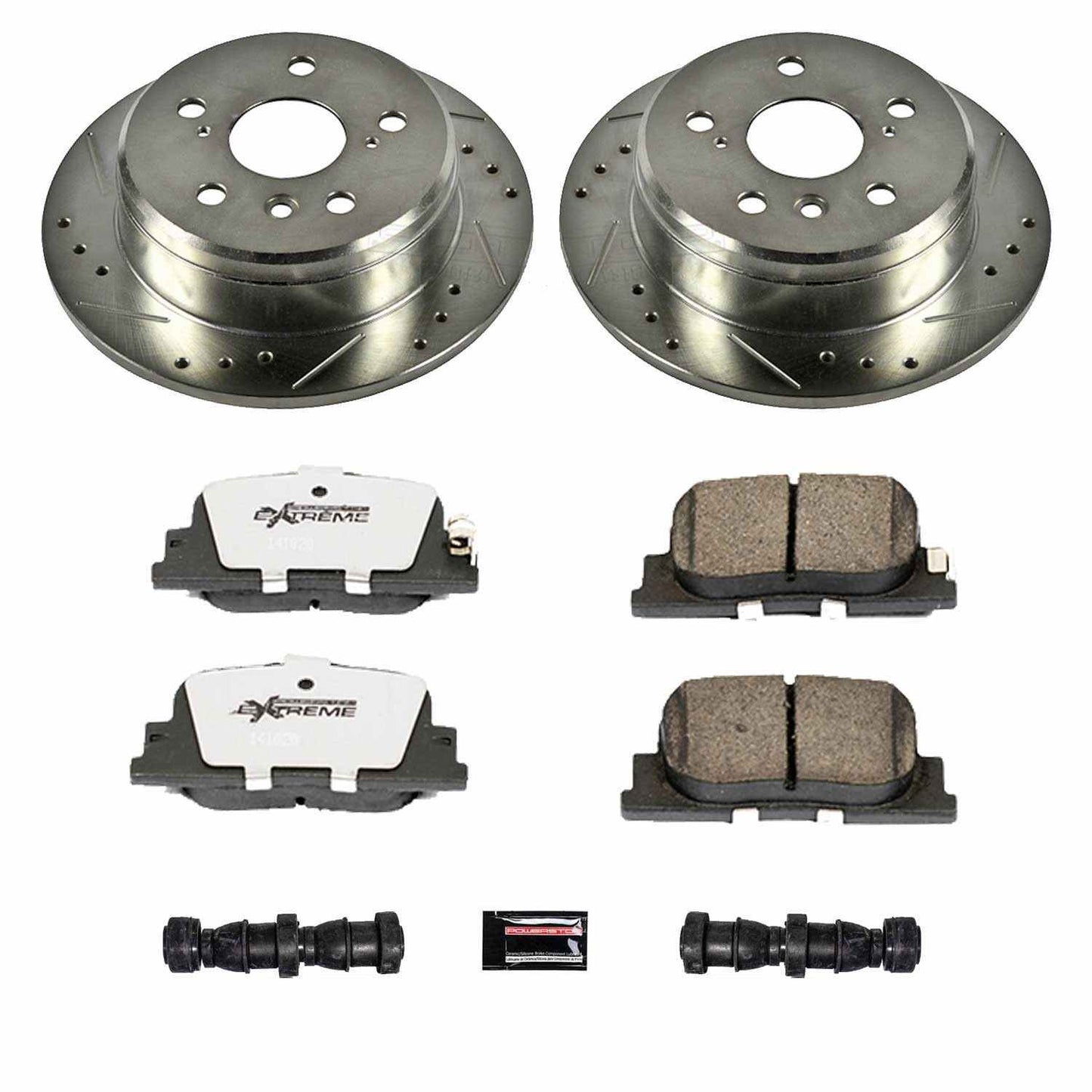 PowerStop Power Stop 00-01 Lexus ES300 Rear Z26 Street Warrior Brake Kit K1084-26