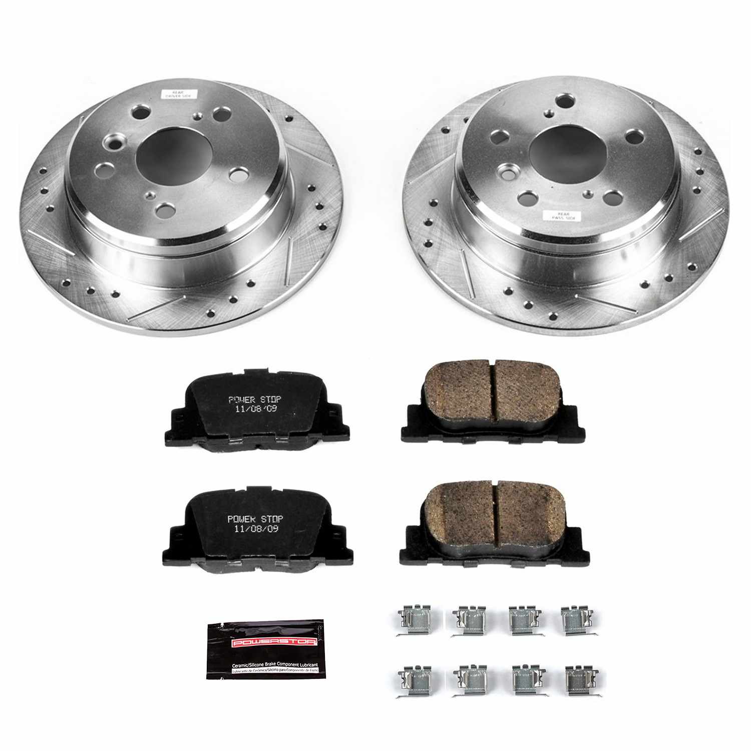 Power Stop 00-01 Lexus ES300 Rear Z23 Evolution Sport Brake Kit K1084