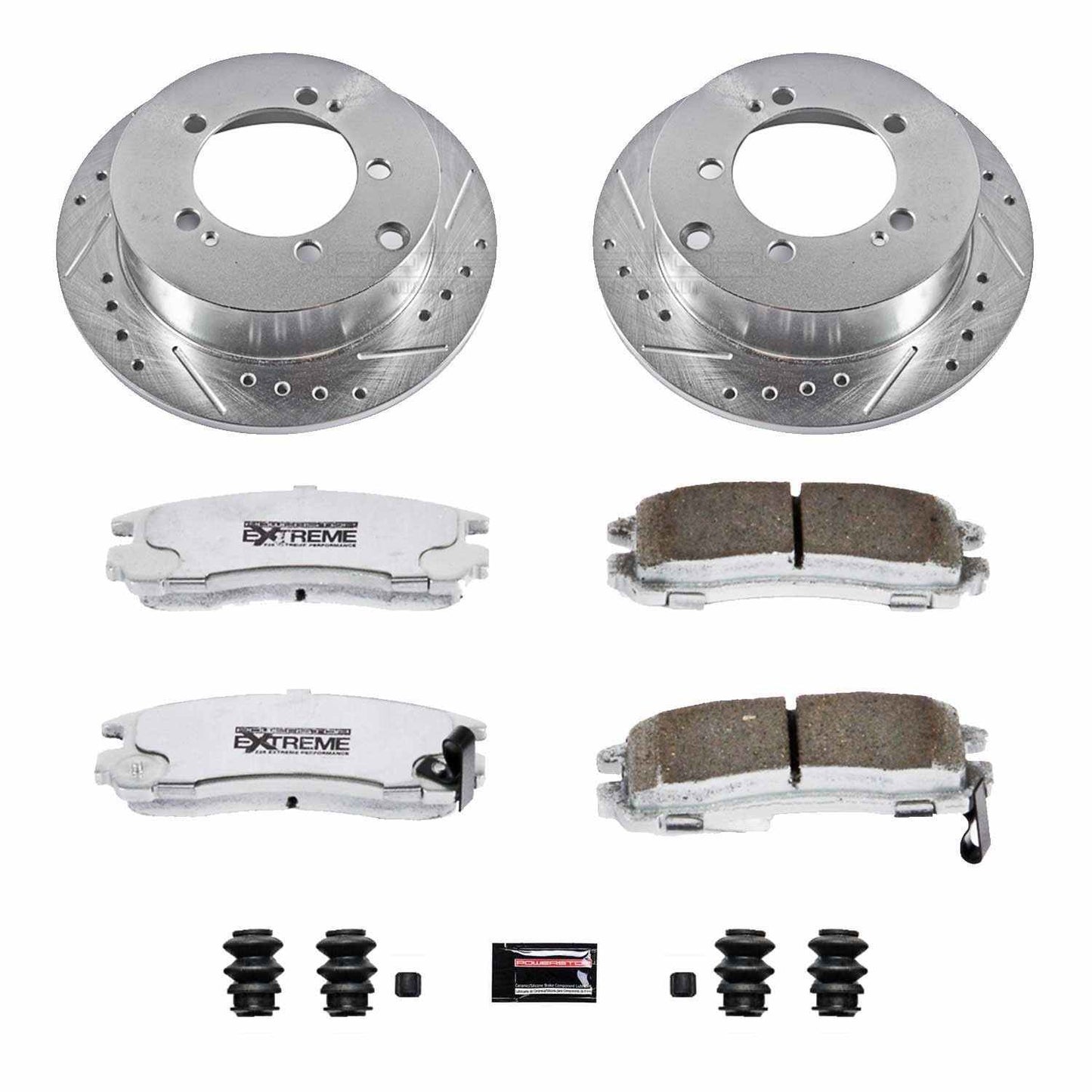 PowerStop Power Stop 95-05 Chrysler Sebring Rear Z26 Street Warrior Brake Kit K1203-26
