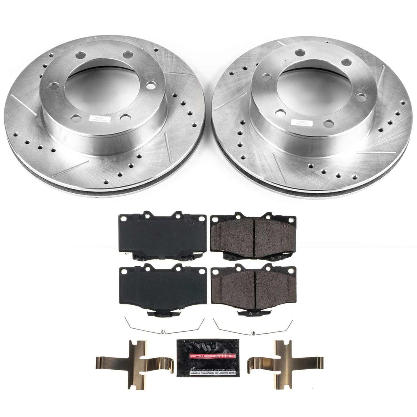 PowerStop Power Stop 95-02 Toyota 4Runner Front Z23 Evolution Sport Brake Kit K1233