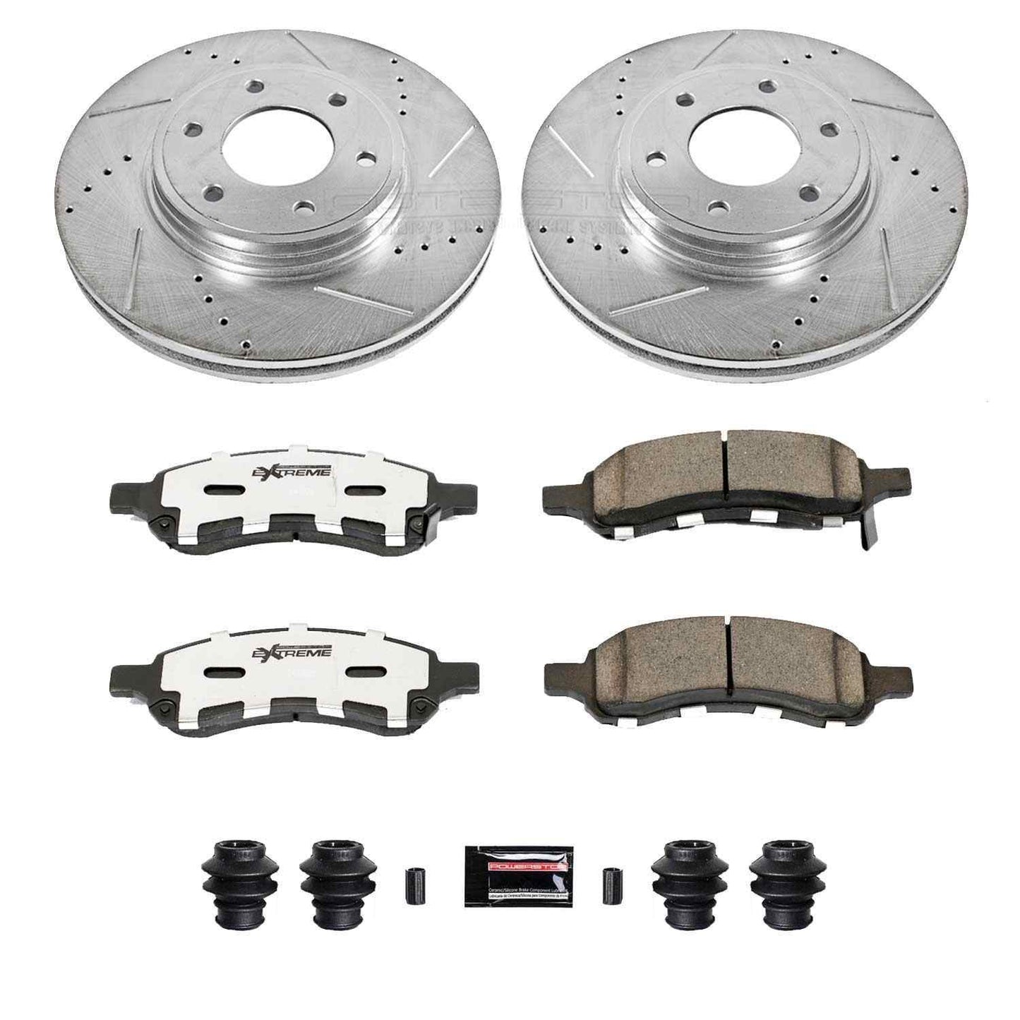 PowerStop Power Stop 06-09 Chevrolet Trailblazer Front Z26 Street Warrior Brake Kit K1453-26