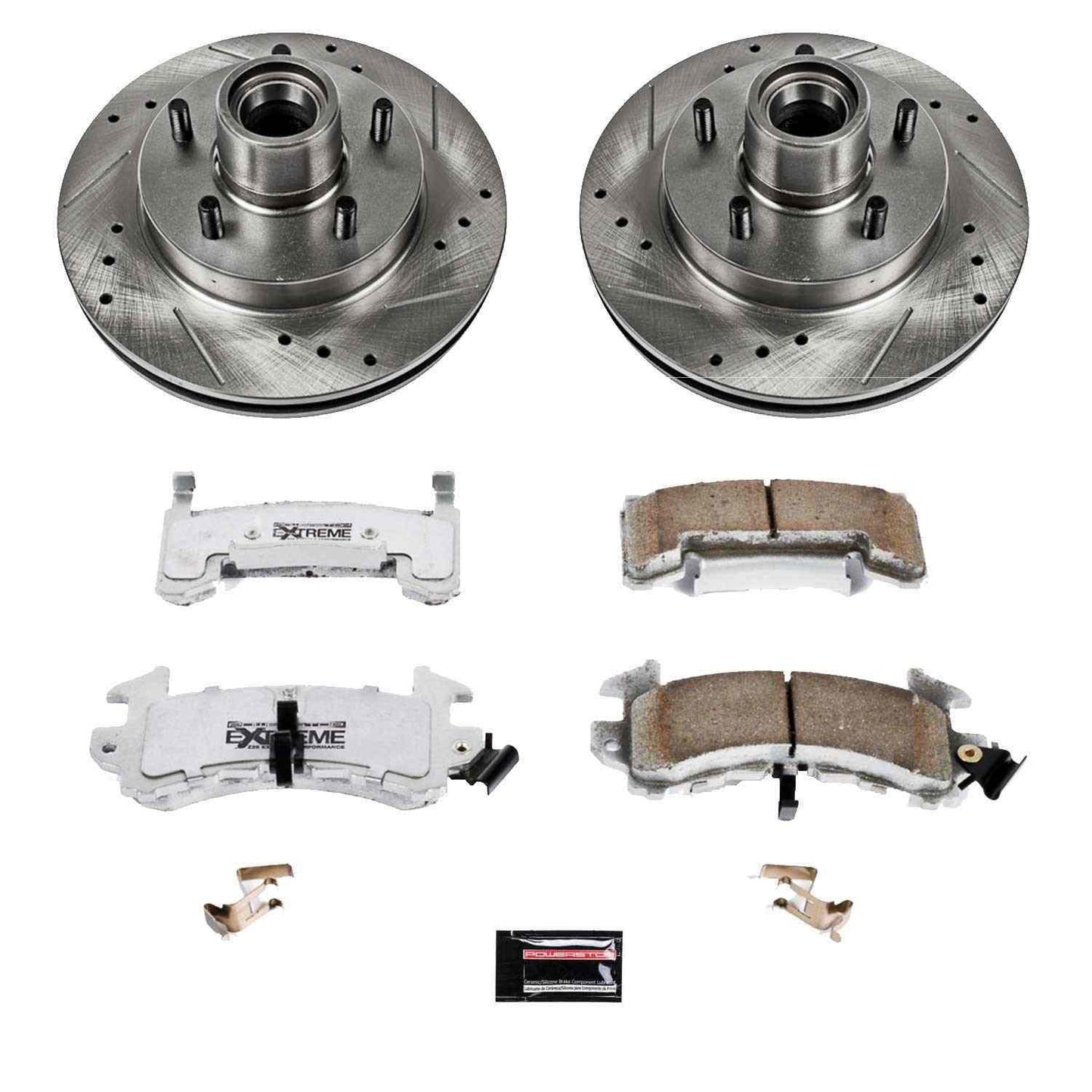 PowerStop Power Stop 82-87 Buick Regal Front Z26 Street Warrior Brake Kit K1482-26