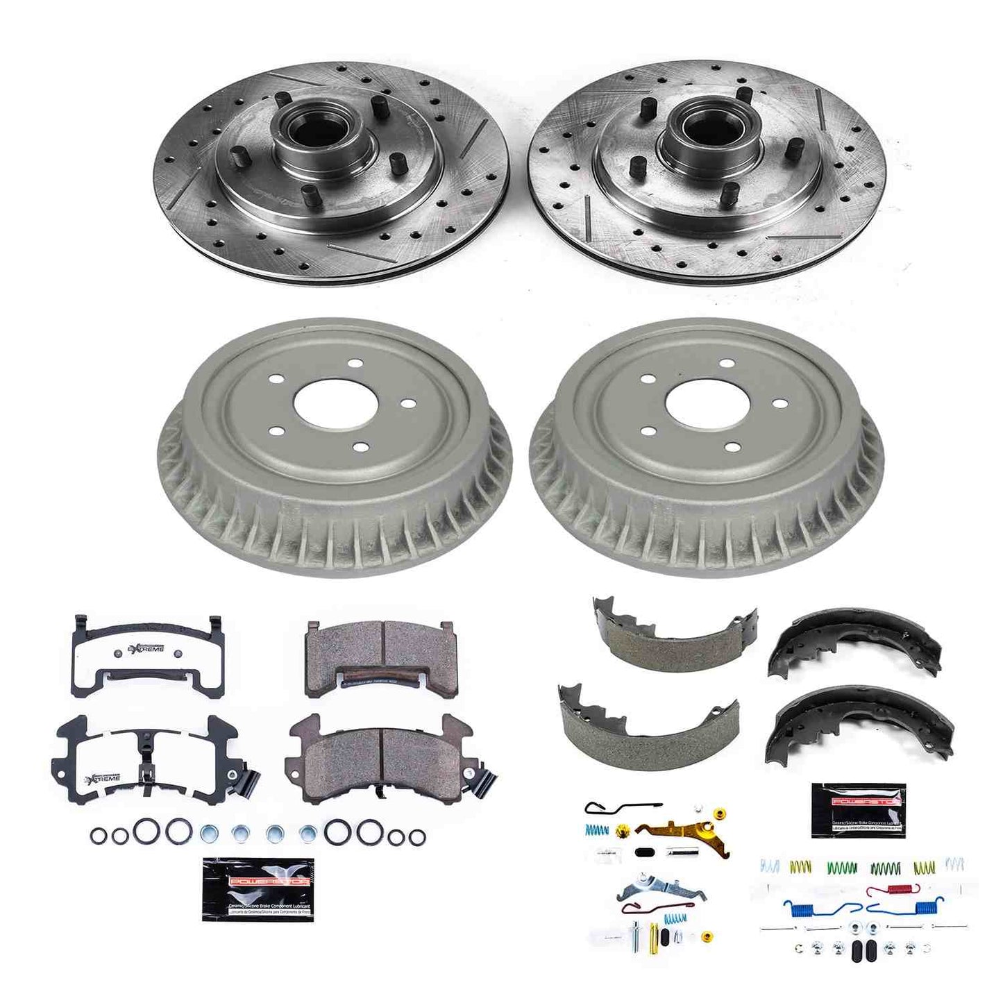 PowerStop Power Stop 98-03 Chevrolet S10 Front & Rear Z26 Street Warrior Brake Kit K15054DK-26