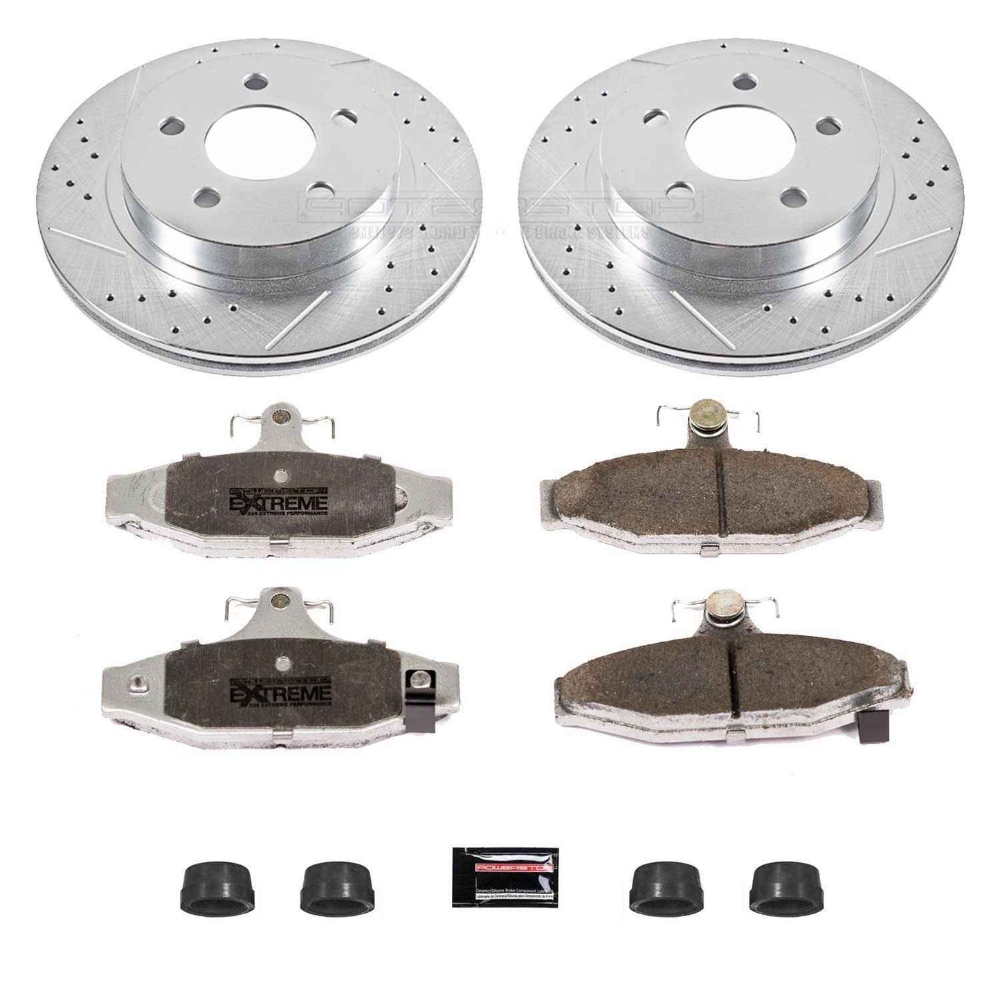 PowerStop Power Stop 93-97 Chevrolet Camaro Rear Z26 Street Warrior Brake Kit K1531-26