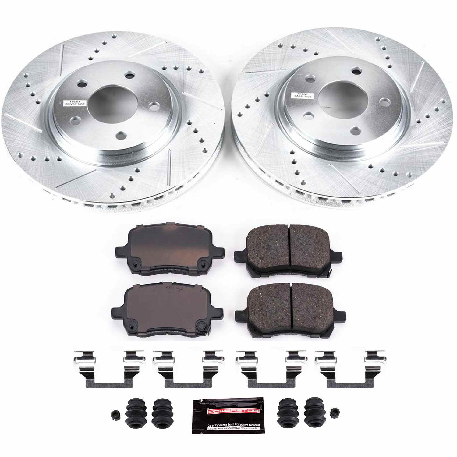 Power Stop 05-06 Chevrolet Cobalt Front Z23 Evolution Sport Brake Kit K1610
