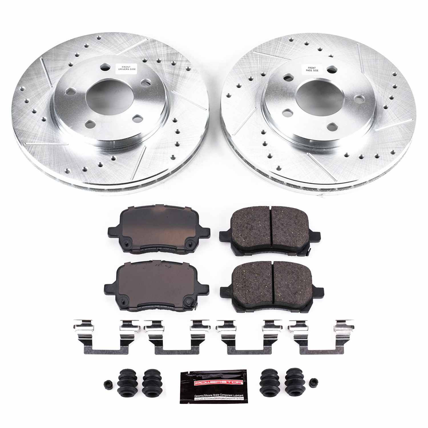 Power Stop 04-08 Chevrolet Malibu Front Z23 Evolution Sport Brake Kit K1617