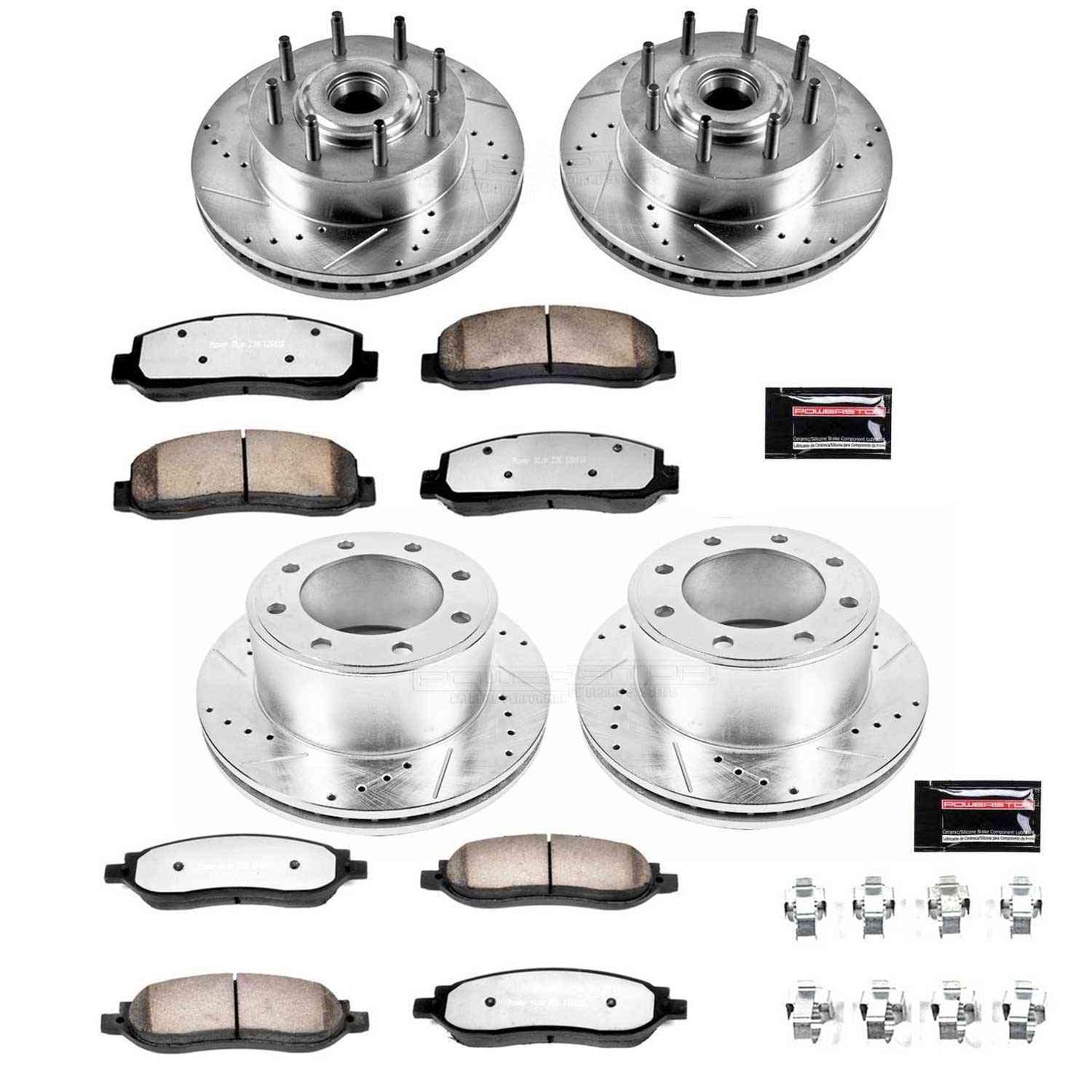 PowerStop Power Stop 05-07 Ford F-250 Super Duty Front & Rear Z36 Truck & Tow Brake Kit K1797-36