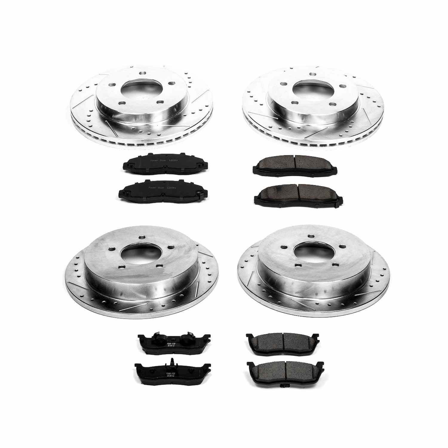 PowerStop Power Stop 00-03 Ford F-150 Front & Rear Z23 Evolution Sport Brake Kit K1868