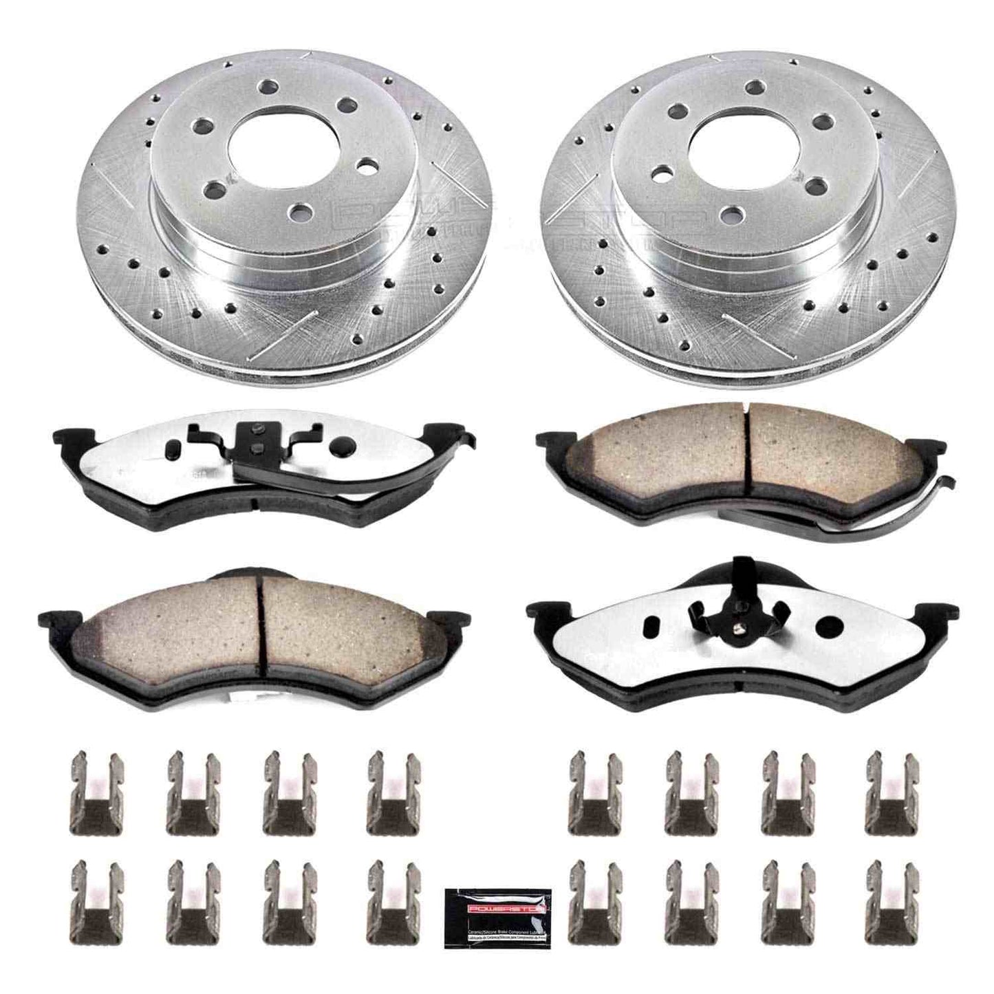 PowerStop Power Stop 1999 Dodge Dakota Front Z36 Truck & Tow Brake Kit K2138-36