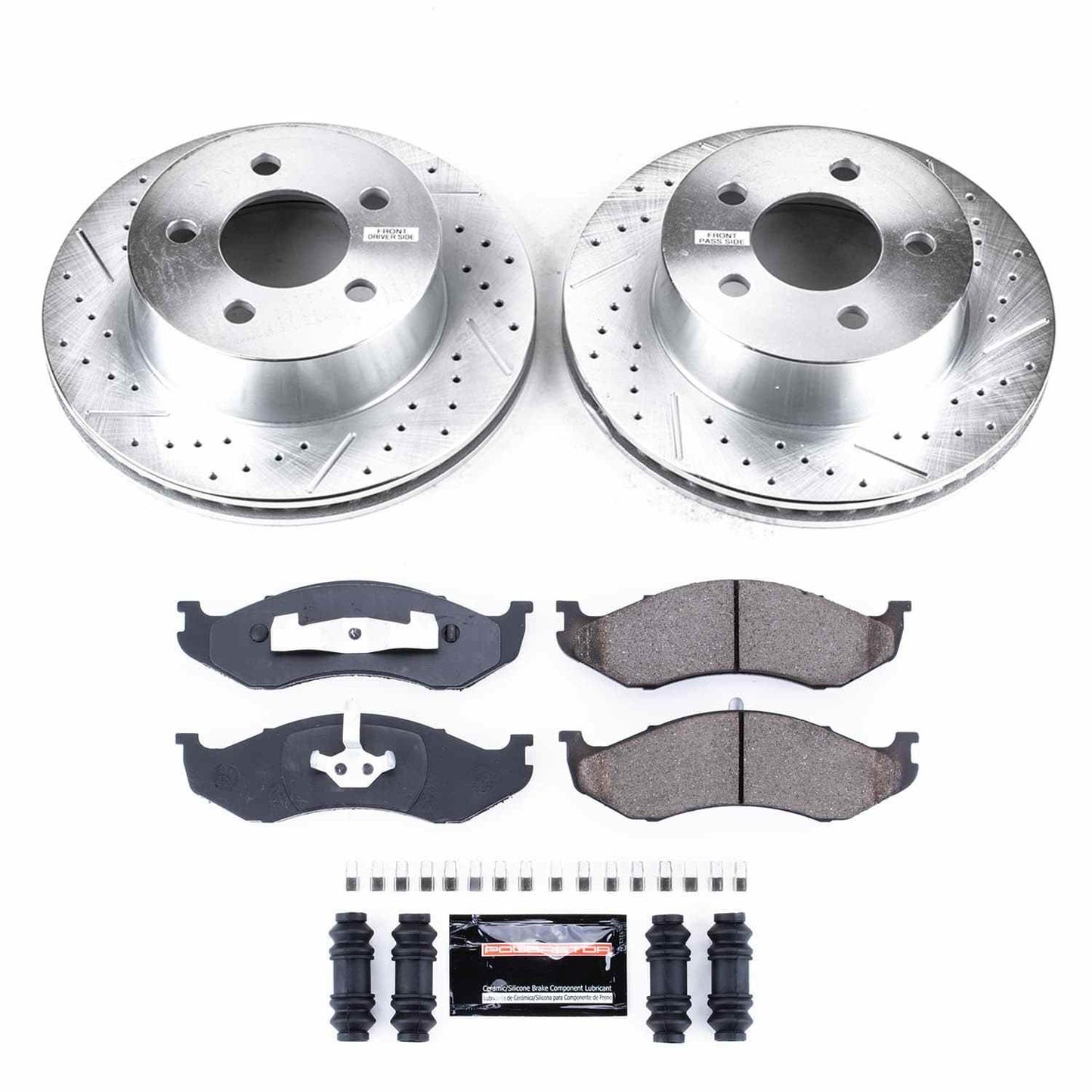 PowerStop Power Stop 99-01 Jeep Cherokee Front Z23 Evolution Sport Brake Kit K2152