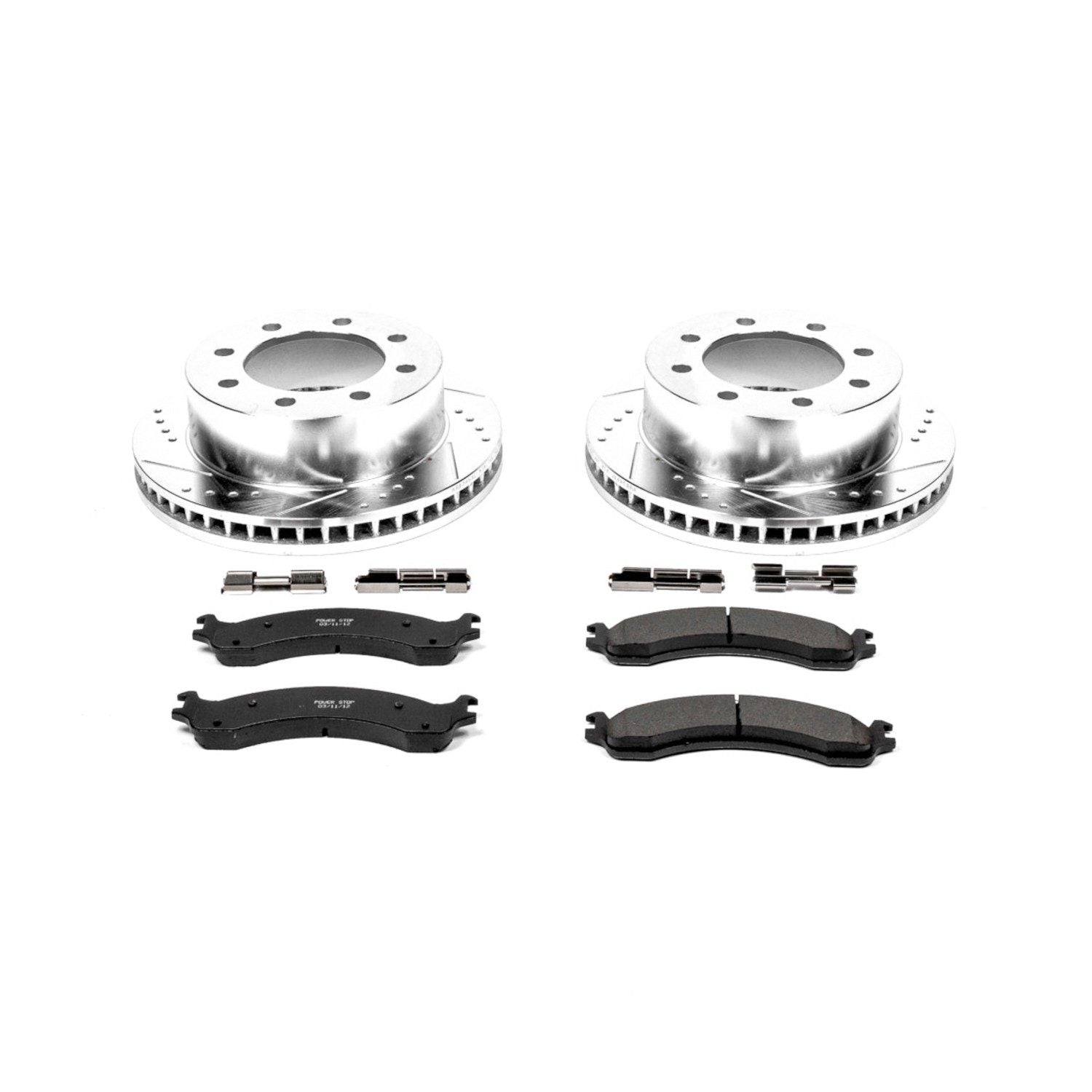 Power Stop 00-02 Dodge Ram 2500 Front Z23 Evolution Sport Brake Kit K2156