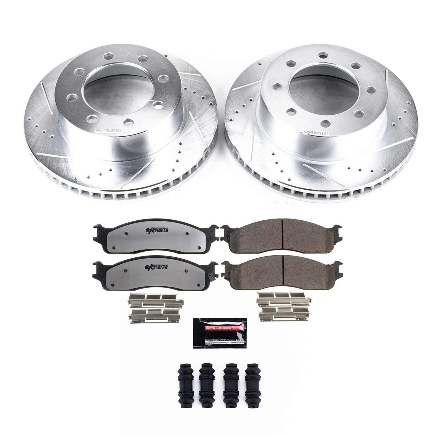 PowerStop Power Stop 06-08 Dodge Ram 1500 Front Z36 Truck & Tow Brake Kit K2203-36