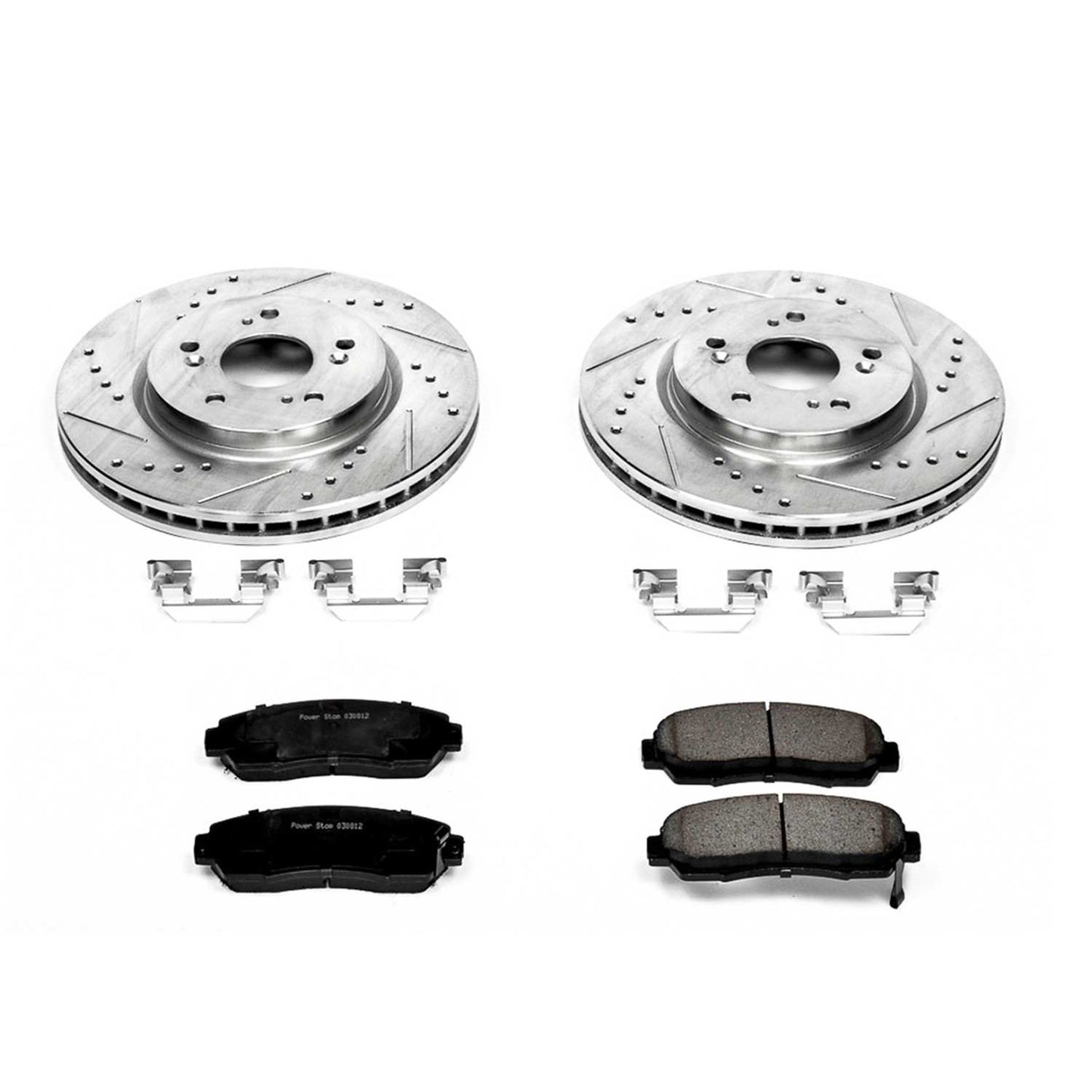 PowerStop Power Stop 07-12 Acura RDX Front Z23 Evolution Sport Brake Kit K228
