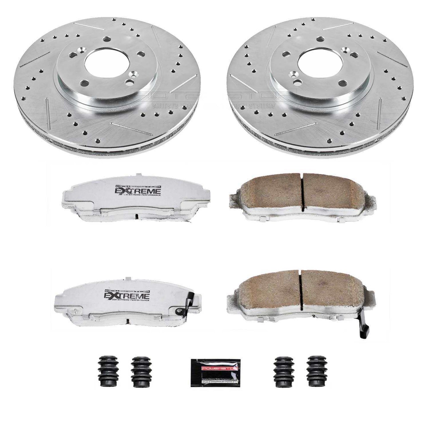 PowerStop Power Stop 99-04 Acura RL Front Z26 Street Warrior Brake Kit K2309-26
